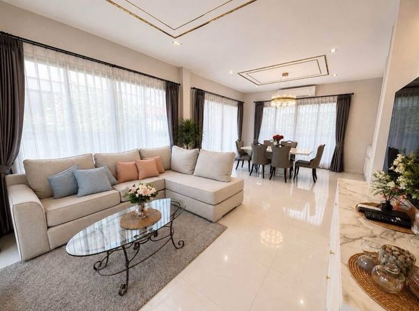 ✅Bangkok Boulevard Rama 9 for rent, 4 bedrooms, luxurious