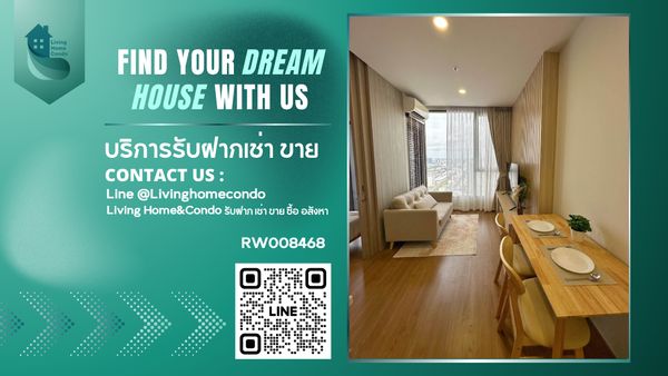 ให้เช่าคอนโด Cloud Thonglor-Phetchaburi สไตล์ Modern Contemporary เป็นสัดส่วน สะอาด ทันสมัย โปร่ง ใกล้ MRT เพชรบุรี -RW008468