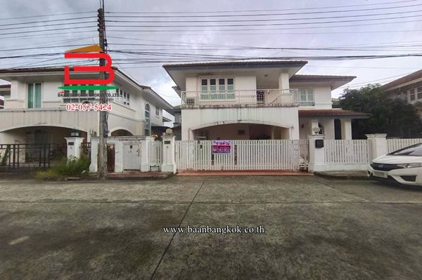 บ้านเดี่ยว หมู่บ้านภัสสร 1 เนื้อที่ 56.2 ตรว. ถนนรามอินทรา แขวงคลองสาม เขตคลองหลวง จังหวัดปทุมธานี