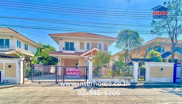 บ้านเดี่ยว 2 ชั้น 81 ตร.ว. หมู่บ้านวราบดินทร์ วงแหวน-ลำลูกกา คลอง5 ใกล้บิ๊กซี ลำลูกกา คลอง5 ถนนลำลูกกา ลำลูกกา ปทุมธานี 