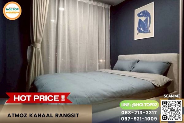#Z6327 ให้เช่าคอนโด Atmoz Kanaal Rangsit