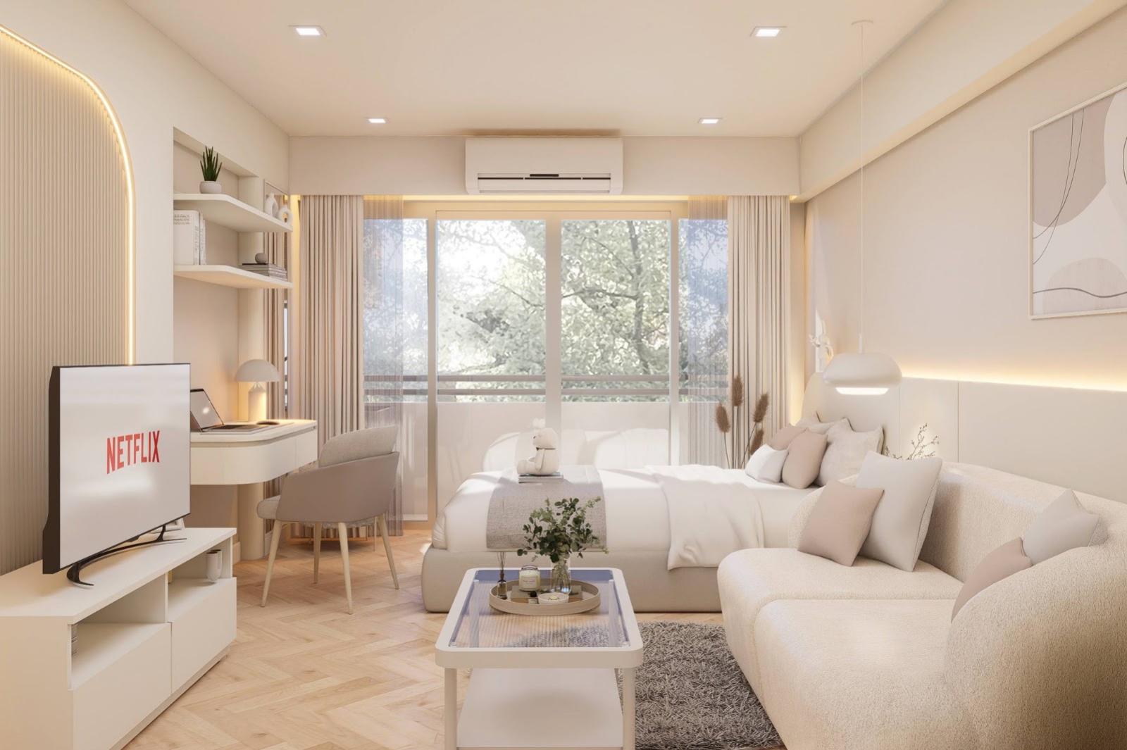 Condo for sale: Baan Rajthewee Ville, studio, 25.25 sq.m., unobstructed view, near Phaya Thai. Condo for sale: Baan Rajthewee Ville, studio, 25.25 sq.m., unobstructed view, near Phaya Thai.
