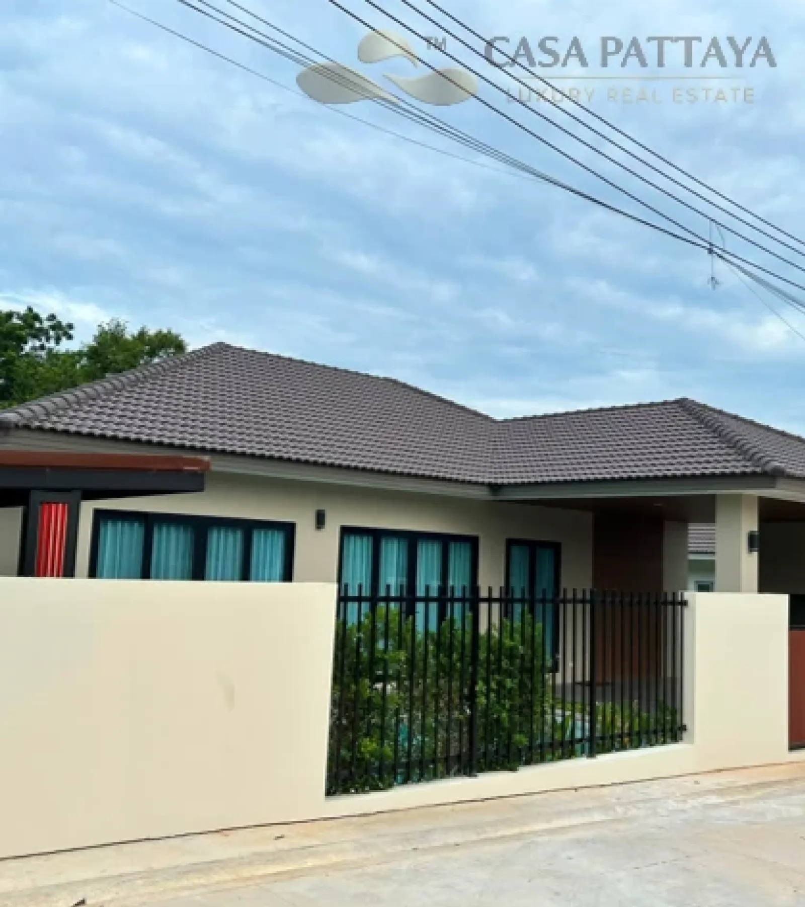 House with Private Pool for Sale at Garden Ville 9 (Pattaya - Huay Yai)