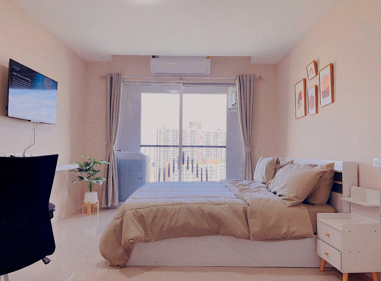 Asakan 34sqm. ชั้น29 เครื่องซักผ้าสะอาด ล้างแอร์ฟรี wifi500/500 Asakan 34sqm. ชั้น29 เครื่องซักผ้าสะอาด ล้างแอร์ฟรี wifi500/500