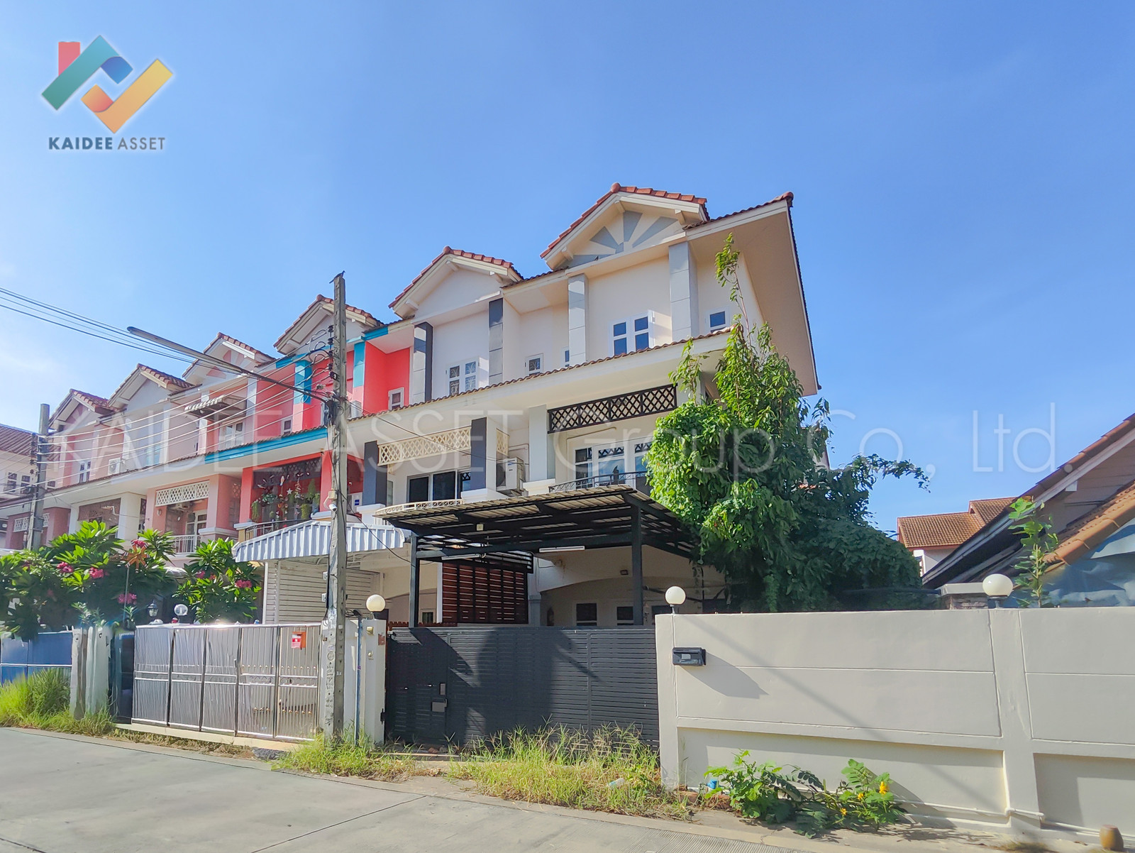 หมู่บ้าน พร้อมสุข ทาวน์เฮ้าส์ ซอย รัตนาธิเบศร์ 17 หลังริม – รูปที่ 2