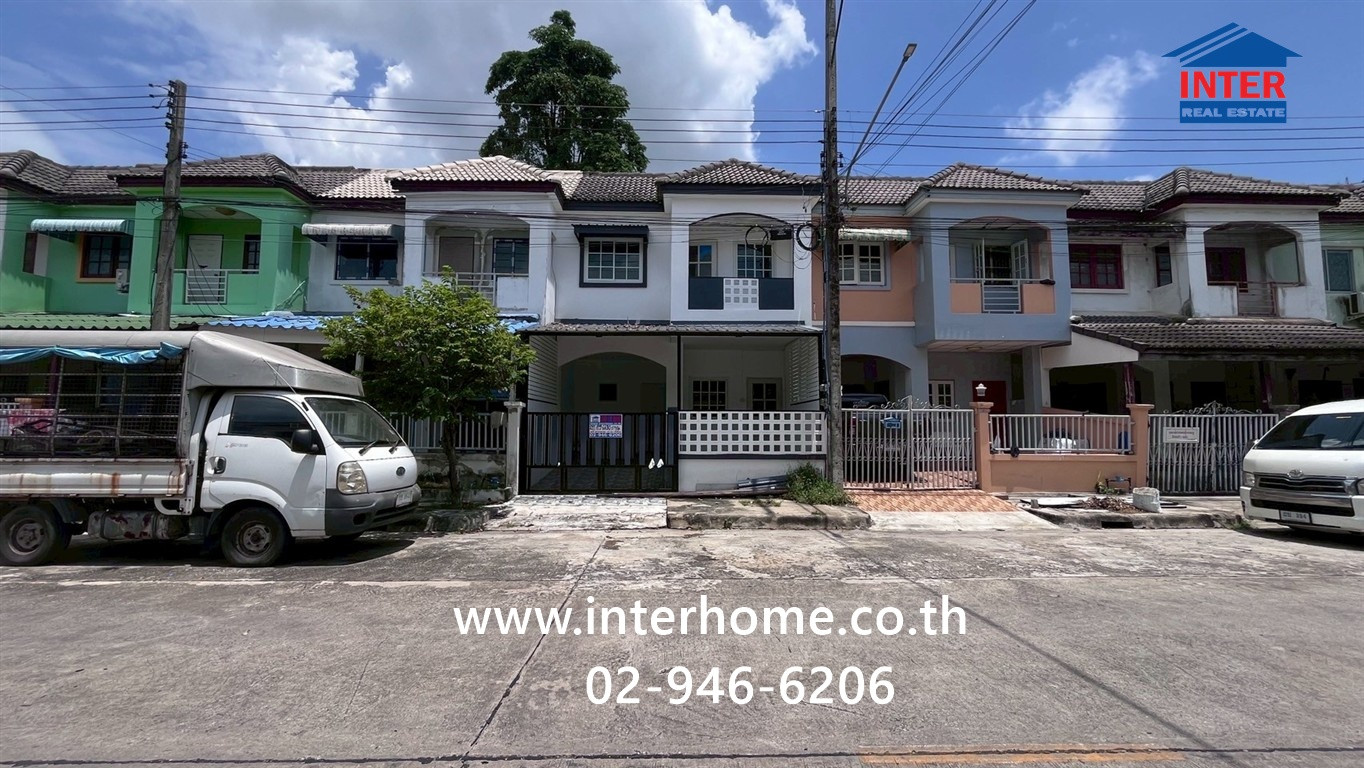 Townhouse, 2 floors, 19 sq m, Narumon Villa Village 3, Rangsit-Khlong 9, Soi Narumon Villa Village 3. Narangsit-Nakhon Nayok Road Road along Khlong 9, Thanyaburi, Pathum Thani – รูปที่ 4