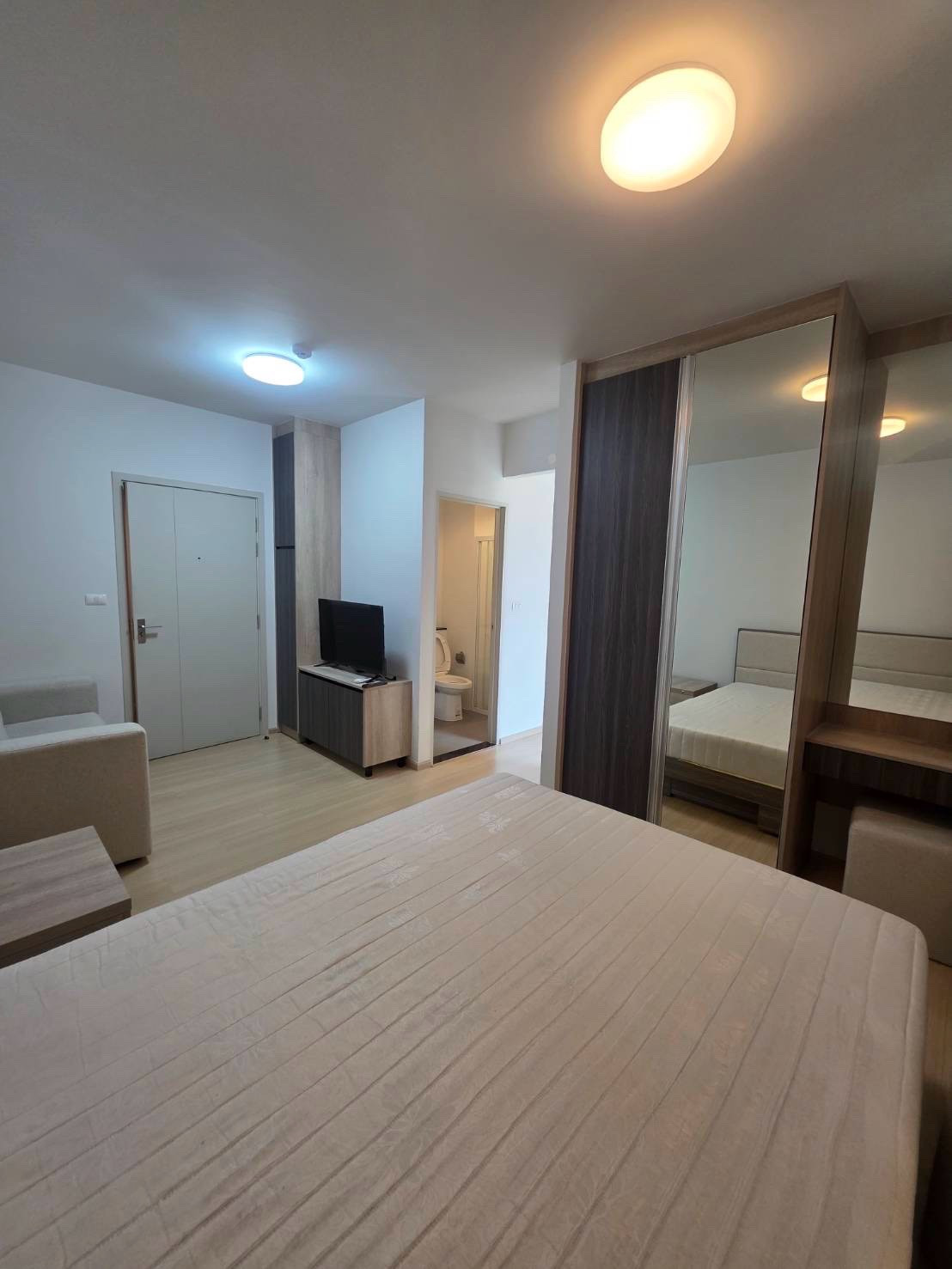 ให้เช่า Unio Sukhumvit 72 Phase 2 เฟอร์ครบ เครื่องใช้ไฟฟ้าครบ มีรถรับ-ส่ง BTS แบริ่ง – รูปที่ 2