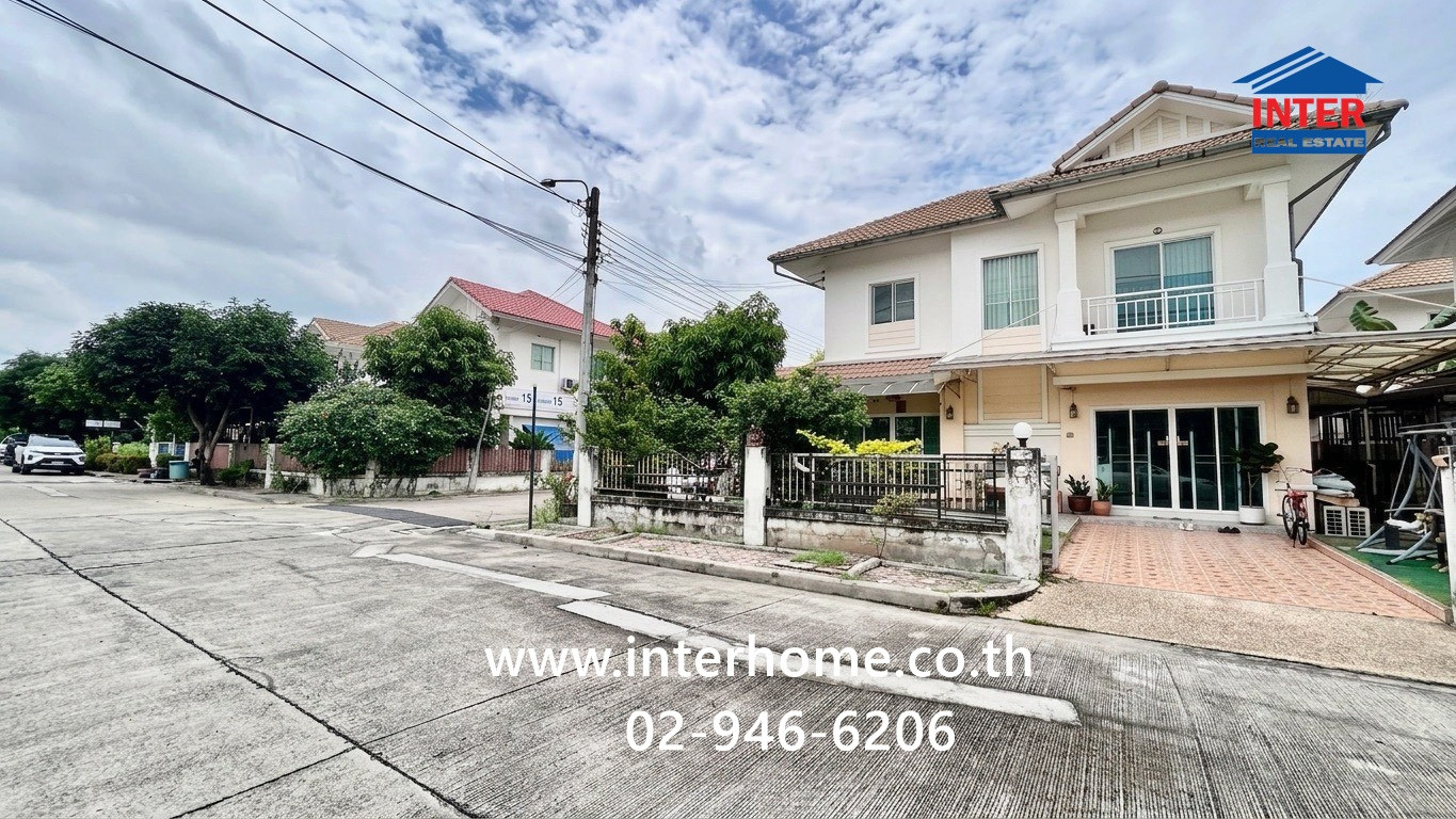 บ้านเดี่ยว 2 ชั้น 53.9 ตร.ว. หมู่บ้านบุรีรมย์ ซาฟารี ซอยเลียบคลองสอง23 ถนนรามอินทรา ถนนเลียบคลองสอง เขตคลองสามวา กรุงเทพมหานคร  – รูปที่ 3