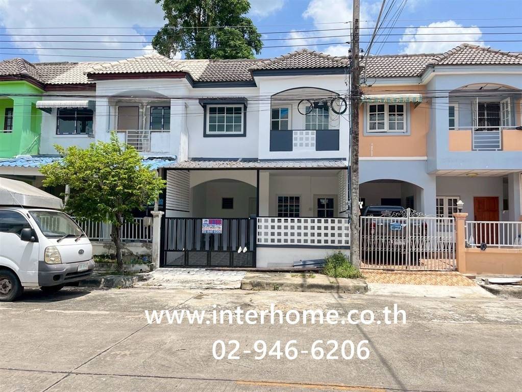 Townhouse, 2 floors, 19 sq m, Narumon Villa Village 3, Rangsit-Khlong 9, Soi Narumon Villa Village 3. Narangsit-Nakhon Nayok Road Road along Khlong 9, Thanyaburi, Pathum Thani – รูปที่ 2