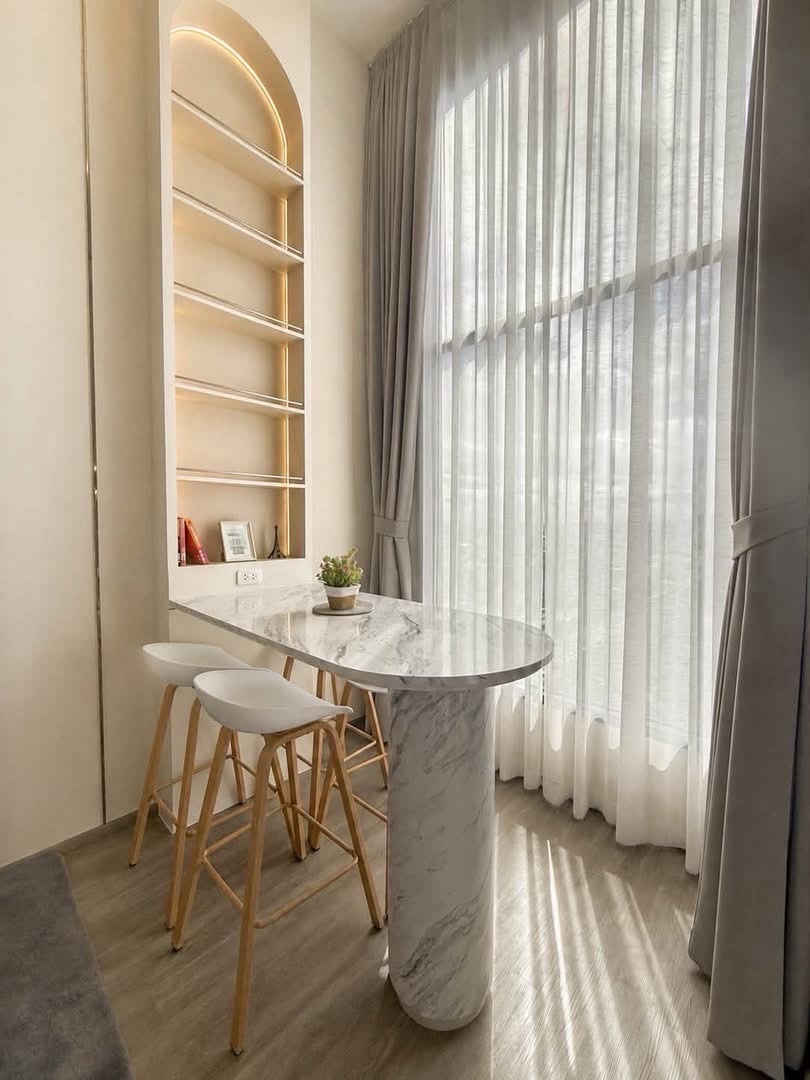 [For Rent] คอนโด โซ ออริจิ้น เกษตร อินเตอร์เชนจ์ 〰️ ห้องแต่งสวย พร้อมอยู่ได้เลย 🪞 – รูปที่ 4
