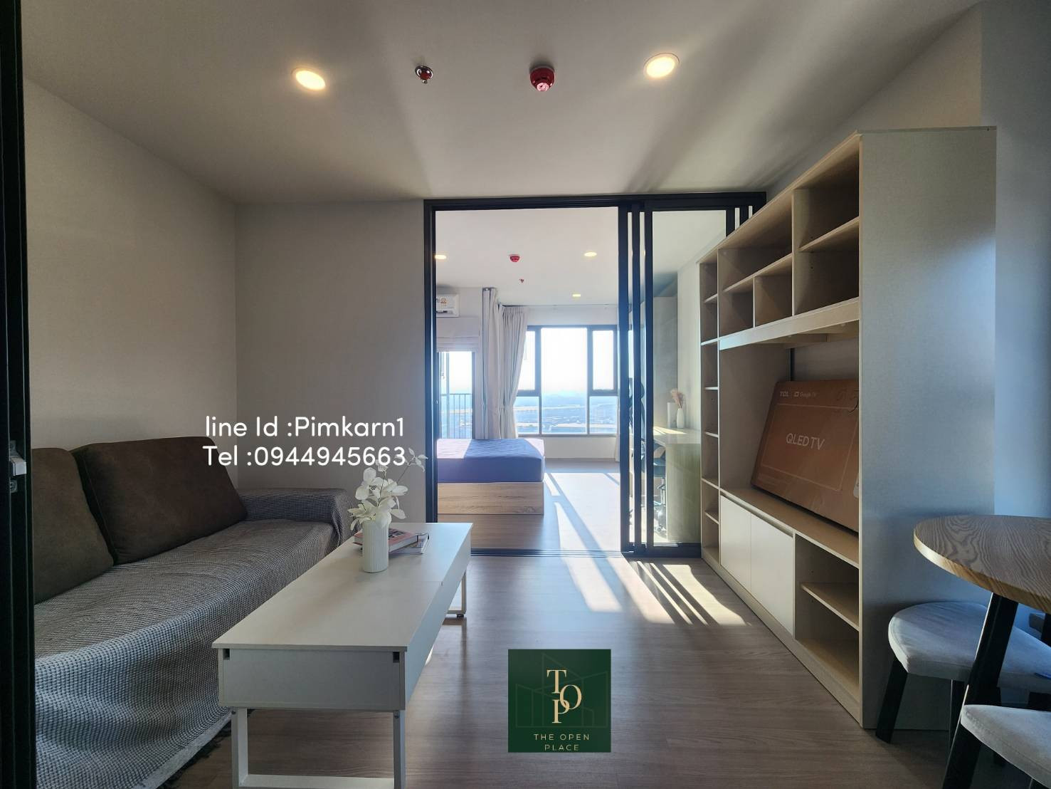 Aspire Sukhumvit - Rama 4 <<1 Bedroom For Rent>>📍Location: 500m. to BTS Phra Khanong ( has shuttle services to BTS Phra Khanong ) :Fully Furnished