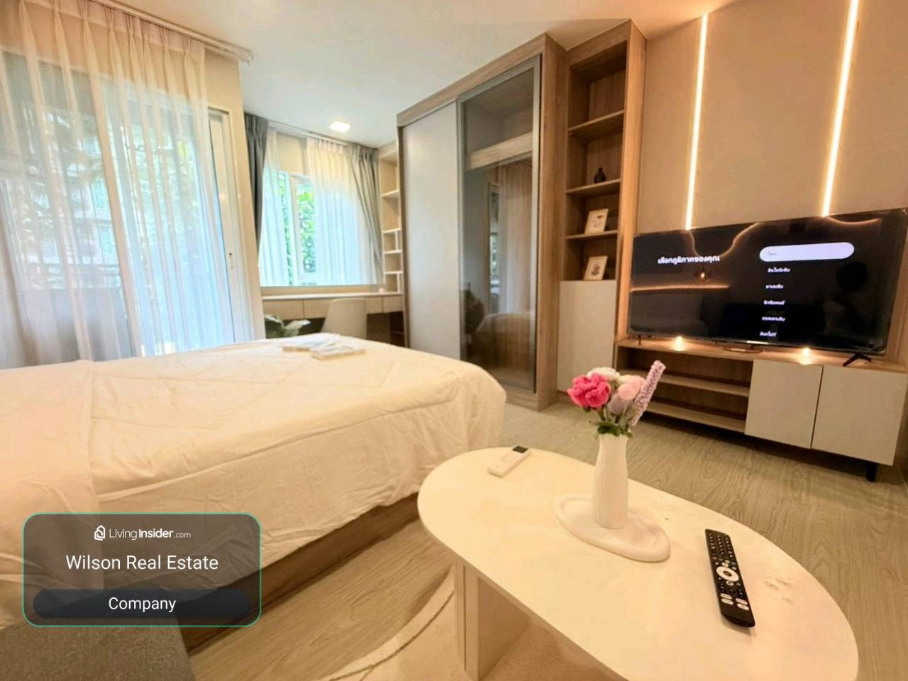 🌊 Kave Town Island วิวสระ 22 ตร.ม. บิ้วอินสวยสไตล์มินิมอล – รูปที่ 2