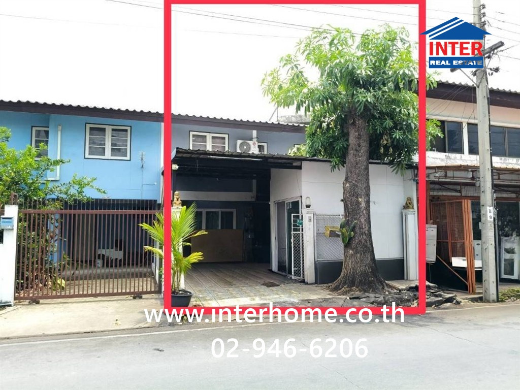 Townhouse, 2 floors, 29 sq m., Nonthaburi Community Housing Authority, near Wat Ku, Townhouse Sukha Pracha Sawan, Pak Kret, Nonthaburi.