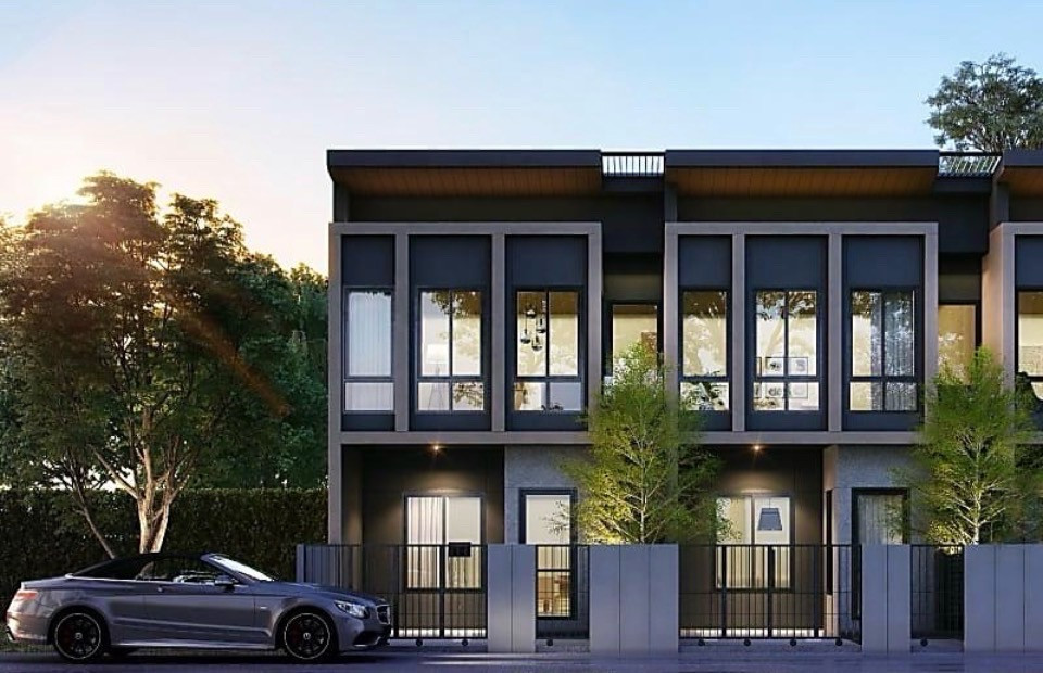 🟢 Townhome for rent, 2 floors, 106.5 sq m, 17.5 sq m, 3 bedrooms, beautiful built-ins throughout, 2-layer curtains installed throughout. 🟢 Townhome for rent, 2 floors, 106.5 sq m, 17.5 sq m, 3 bedrooms, beautiful built-ins throughout, 2-layer curtains installed throughout.