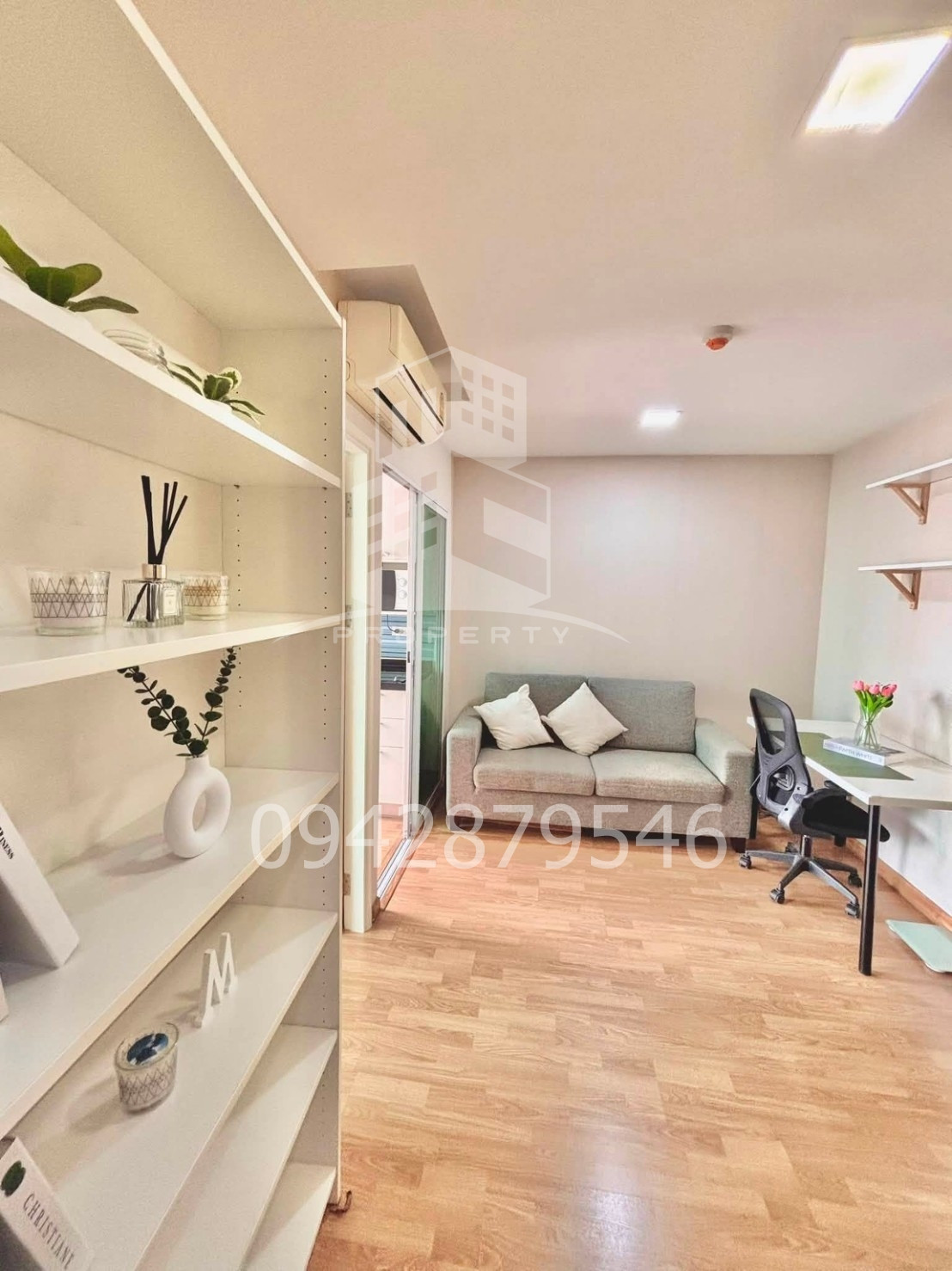 For rent, Maple @ Lat Phrao 26, near M Ratchada and Lat Phrao, beautiful room on the 7th floor.