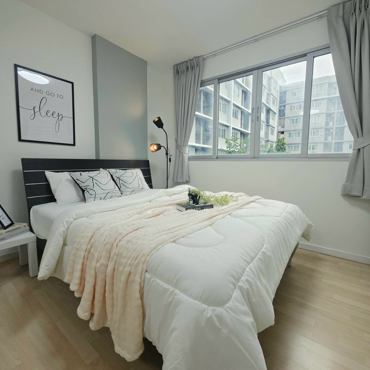 The best room in the project, D Condo Ramintra, price only 1.359 million baht, Building C, 3rd floor, size 29 sq m., studio room. The best room in the project, D Condo Ramintra, price only 1.359 million baht, Building C, 3rd floor, size 29 sq m., studio room.
