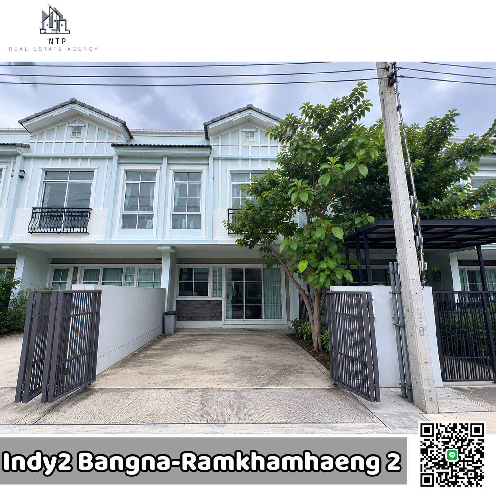 📍 𝐈𝐧𝐝𝐲 𝟐 𝐁𝐚𝐧𝐠𝐧𝐚 𝐑𝐚𝐦𝐤𝐡𝐚𝐦𝐡𝐚𝐞𝐧𝐠 𝟐 🏡Near Mega bangna, house size 2 bedrooms, 3 bathrooms, beautifully decorated house. Ready to move in If interested, you can discuss the price. 📌💗 – รูปที่ 2