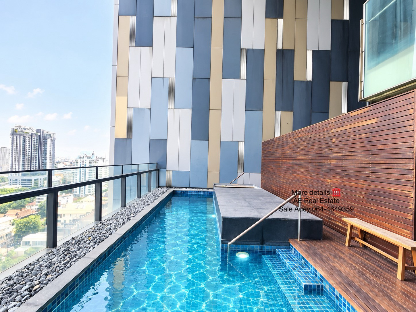 PRIVATE LIFT | 3 BED • 228 SQ.M. PRIVATE SWIMMING POOL  130,000 THB / MONTH