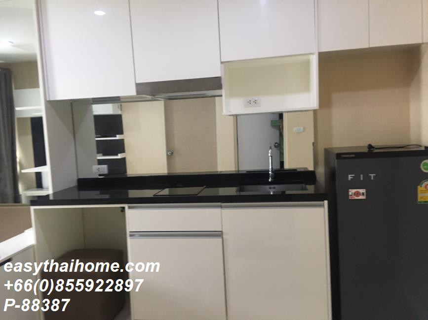 P-88387 ขาย Metro Sky Ratchada (เมโทร สกาย รัชดา) | 1 ห้องนอน 1 ห้องน้ำ | วิวเมือง | ชั้น 2 อาคาร B | เฟอร์นิเจอร์ครบ | เครื่องใช้ไฟฟ้าครบ 📞 Line ID: @easythaihome | 085-592-2897 – รูปที่ 2