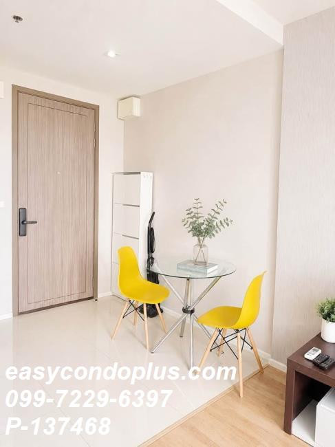 💥 [ 𝐏-𝟏𝟑𝟕𝟒𝟔𝟖 ] FOR RENT : Quinn Condo Ratchada ห้องกว้าง แต่งครบพร้อมอยู่! ใกล้ MRT สุทธิสาร 𝟐𝟎,𝟎𝟎𝟎 บาท/ด. | Line @easycondoplus | 099-229-6397  – รูปที่ 2
