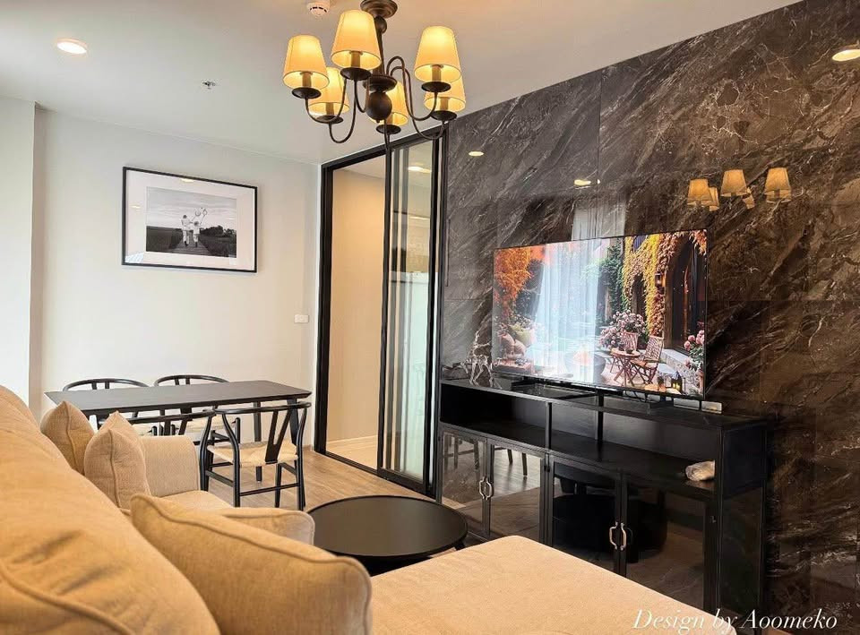 Culture Thonglor (17th) 52 square meters Rare Corner Unit 2 bedrooms, 1 bathroom, with bathtub Culture Thonglor (17th) 52 square meters Rare Corner Unit 2 bedrooms, 1 bathroom, with bathtub