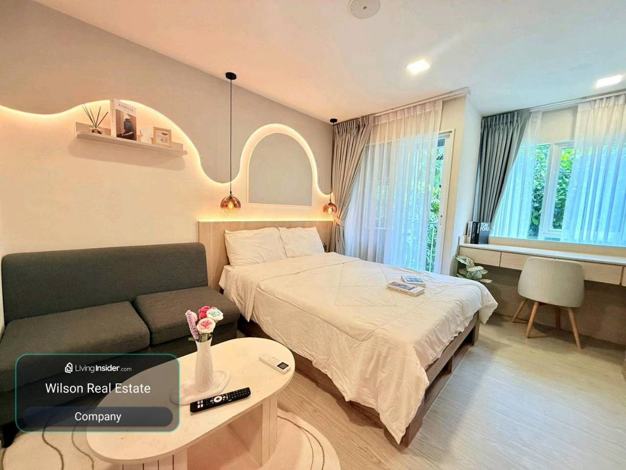 🌊 Kave Town Island วิวสระ 22 ตร.ม. บิ้วอินสวยสไตล์มินิมอล – รูปที่ 4