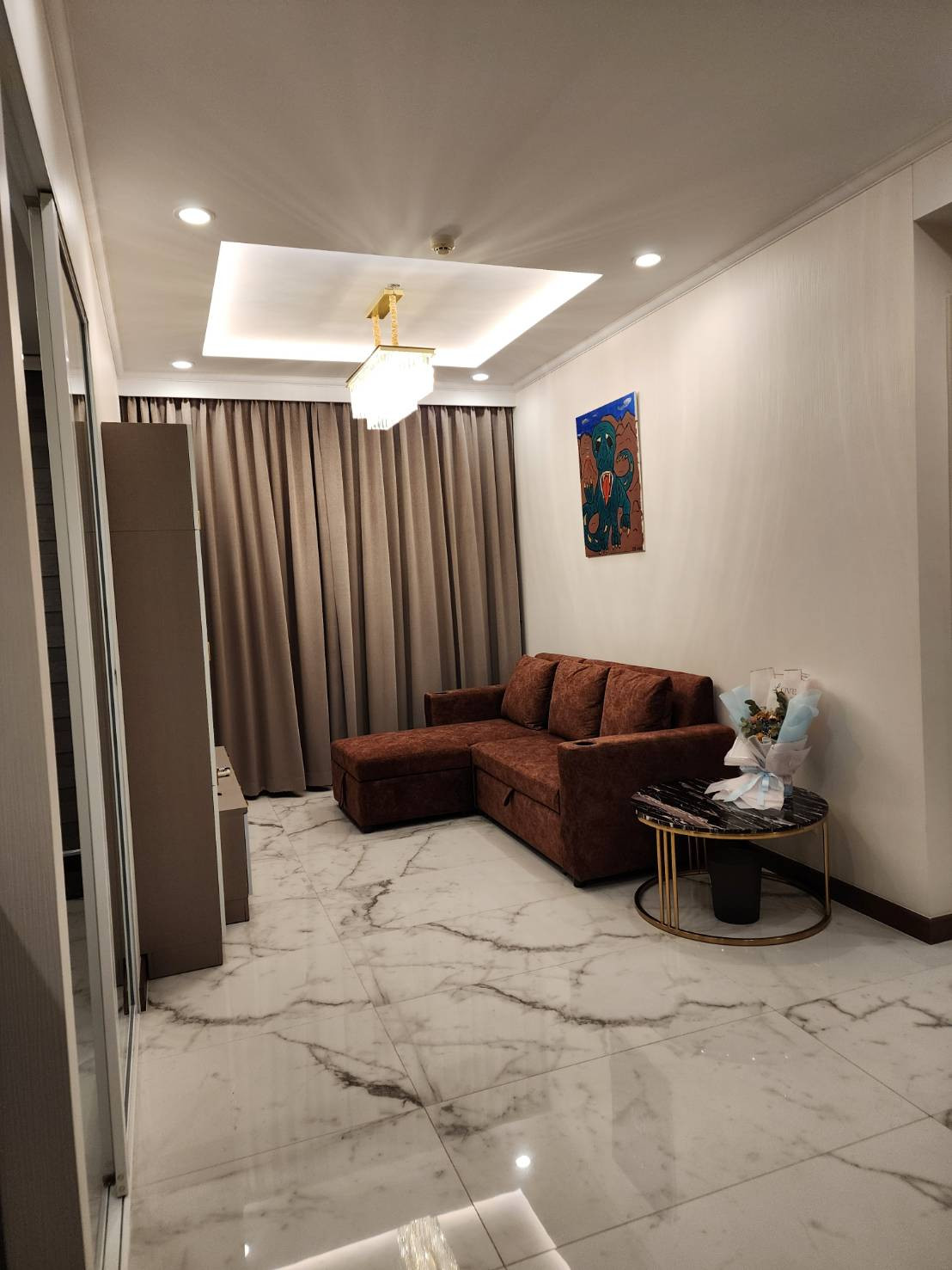 Supalai Elite Surawong, 1 bedroom, separate kitchen, size 60 sq m. Supalai Elite Surawong, 1 bedroom, separate kitchen, size 60 sq m.