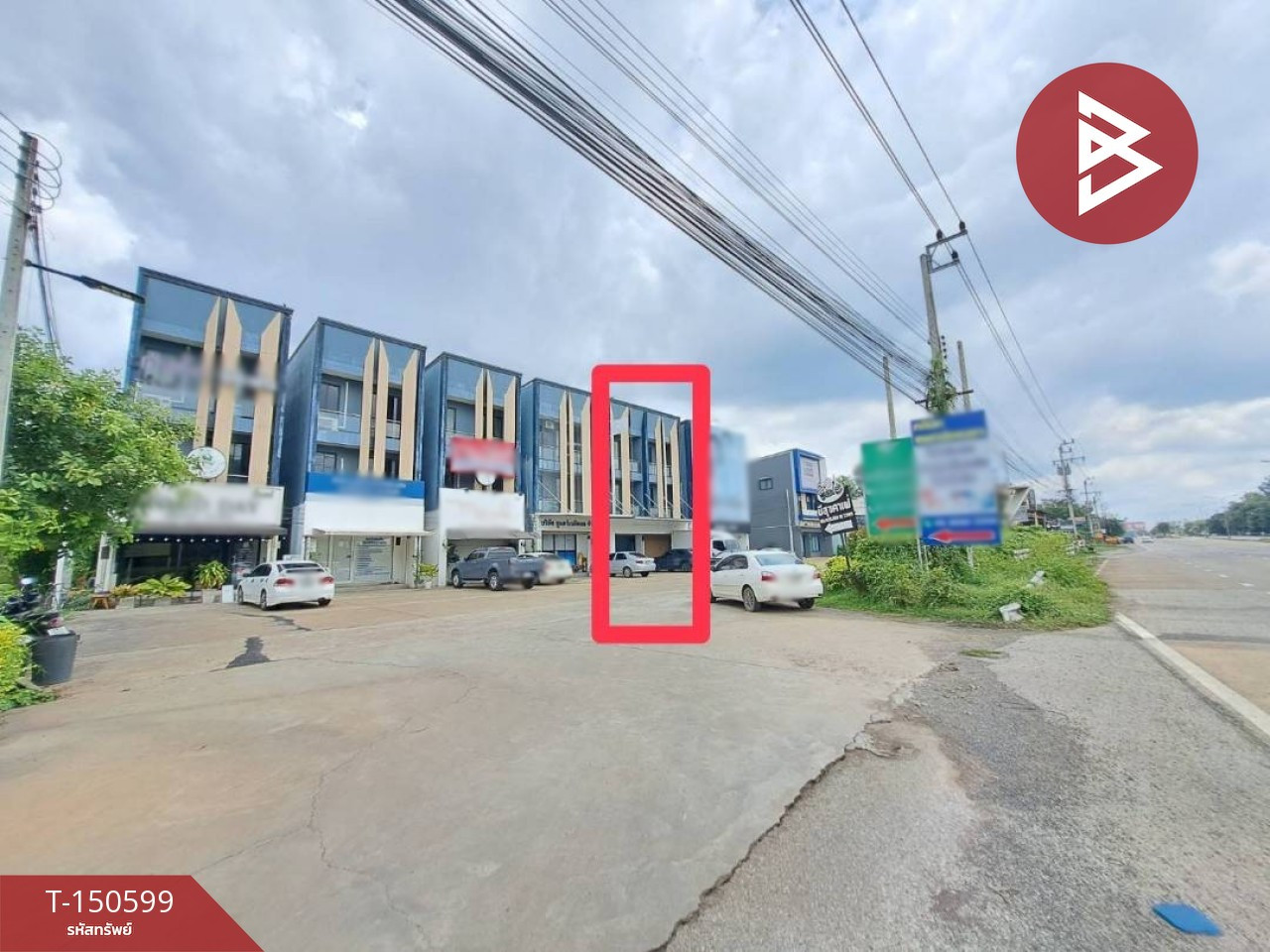 ขายอาคารพาณิชย์พลายชุมพล พิษณุโลก 3 ชั้น  2 คูหา เนื้อที่ 49.5 ตารางวา – รูปที่ 2