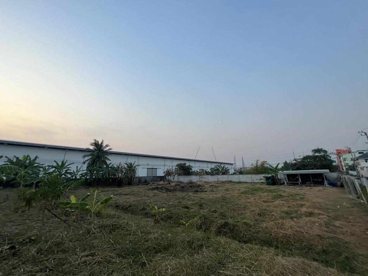 Announcement of land for sale, 2 full rai...  selling it himself, Soi King Kaew 25/1, prime location near Suvarnabhumi Airport.