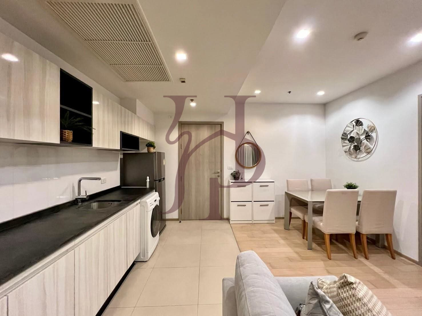🏠 คอนโด HQ by Sansiri 1 นอน ซอยทองหล่อ ขาย พร้อมอยู่ นัดชม 063-616-5390