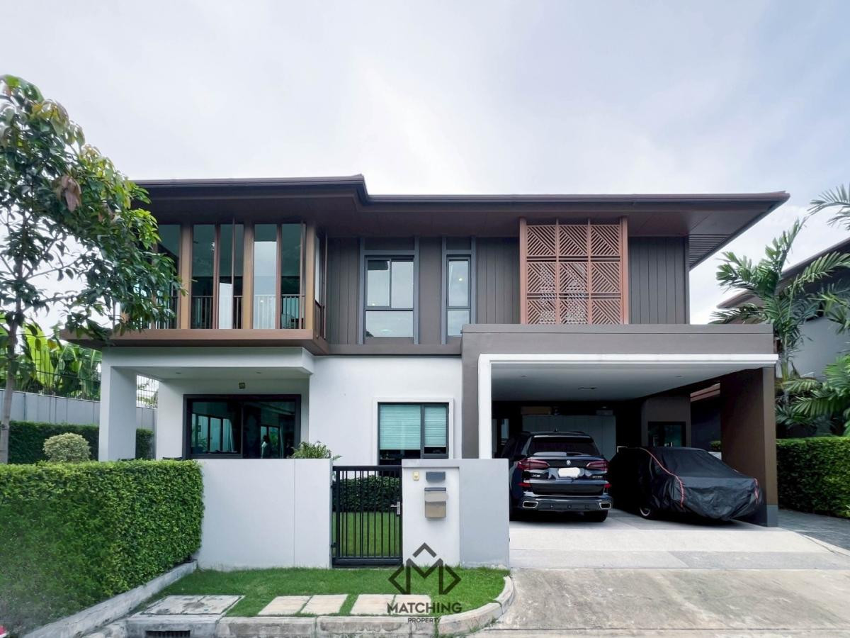ขาย บ้านเดี่ยว 2 ชั้น พัฒนาการ ศรีนครินทร์ Burasiri Pattanakarn หลังมุม ใกล้คลับเฮ้าส์ 