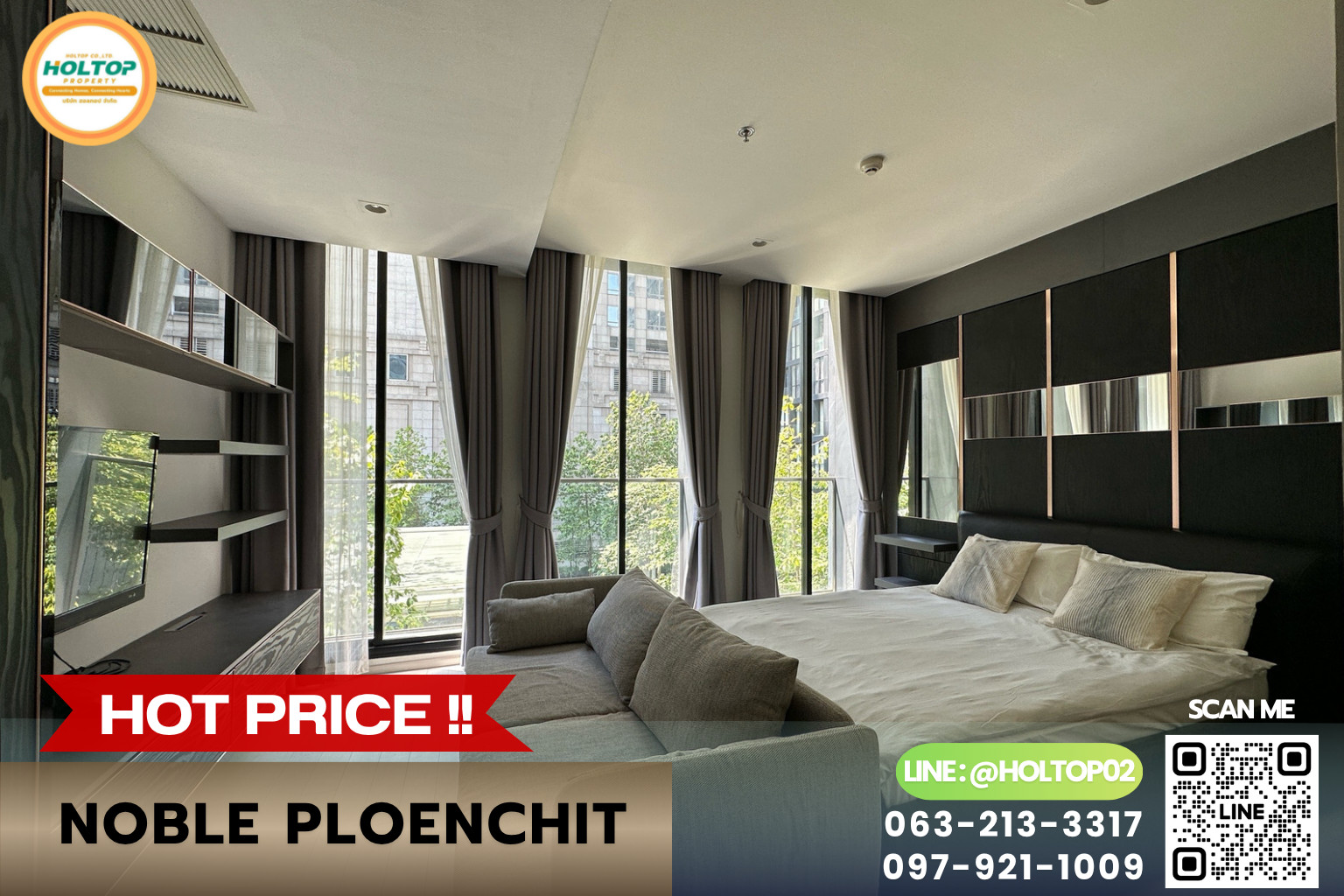 #E1530💕070969For Rent Condo Noble Ploenchit #E1530💕070969For Rent Condo Noble Ploenchit
