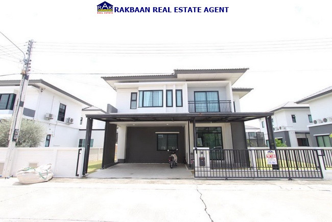 Single house for sale, Britannia Bangna Km. 42, ready to move in, 64.2 sq m, 4 bedrooms, 5 bathrooms, 1 kitchen, 5 air conditioners, bed + wardrobe, etc., only 5.7 million. Single house for sale, Britannia Bangna Km. 42, ready to move in, 64.2 sq m, 4 bedrooms, 5 bathrooms, 1 kitchen, 5 air conditioners, bed + wardrobe, etc., only 5.7 million.