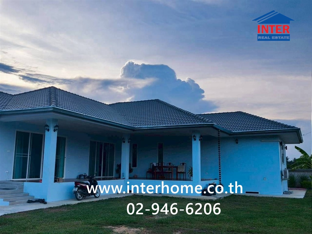 บ้านเดี่ยว 1 ชั้น 240 ตร.ว. บ้านเดี่ยว ปากน้ำปราณบุรี ถนนเพชรเกษม ถนนทางหลวงชนบทประจวบคีรีขันธ์2003 ปราณบุรี ประจวบคีรีขันธ์  – รูปที่ 3