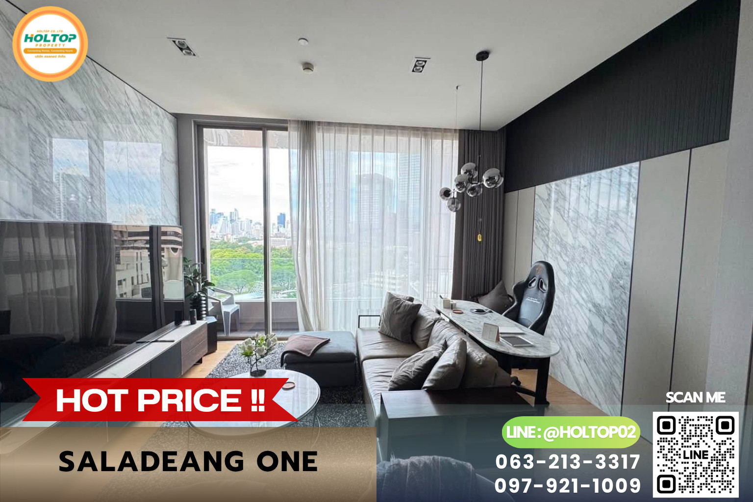 #E1526💕070969For Rent Condo Saladaeng One #E1526💕070969For Rent Condo Saladaeng One