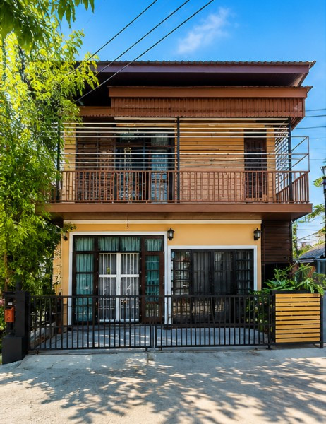Bangkok Kreetha7 Yellow Line MRT SriKreetha 2.1km. Corner house 4beds 3baths 40sq.wa. 160sq.m. Welli Bangkok Kreetha7 Yellow Line MRT SriKreetha 2.1km. Corner house 4beds 3baths 40sq.wa. 160sq.m. Welli
