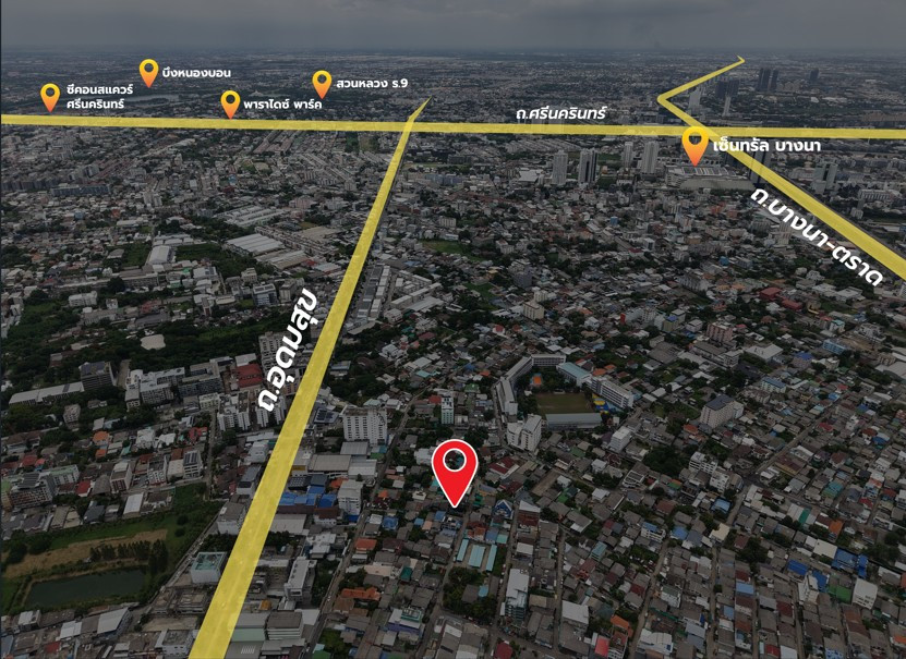 ขายที่ดินถนนอุดมสุข26 ขนาด 1-2-82 ไร่ (682 วา) – รูปที่ 3
