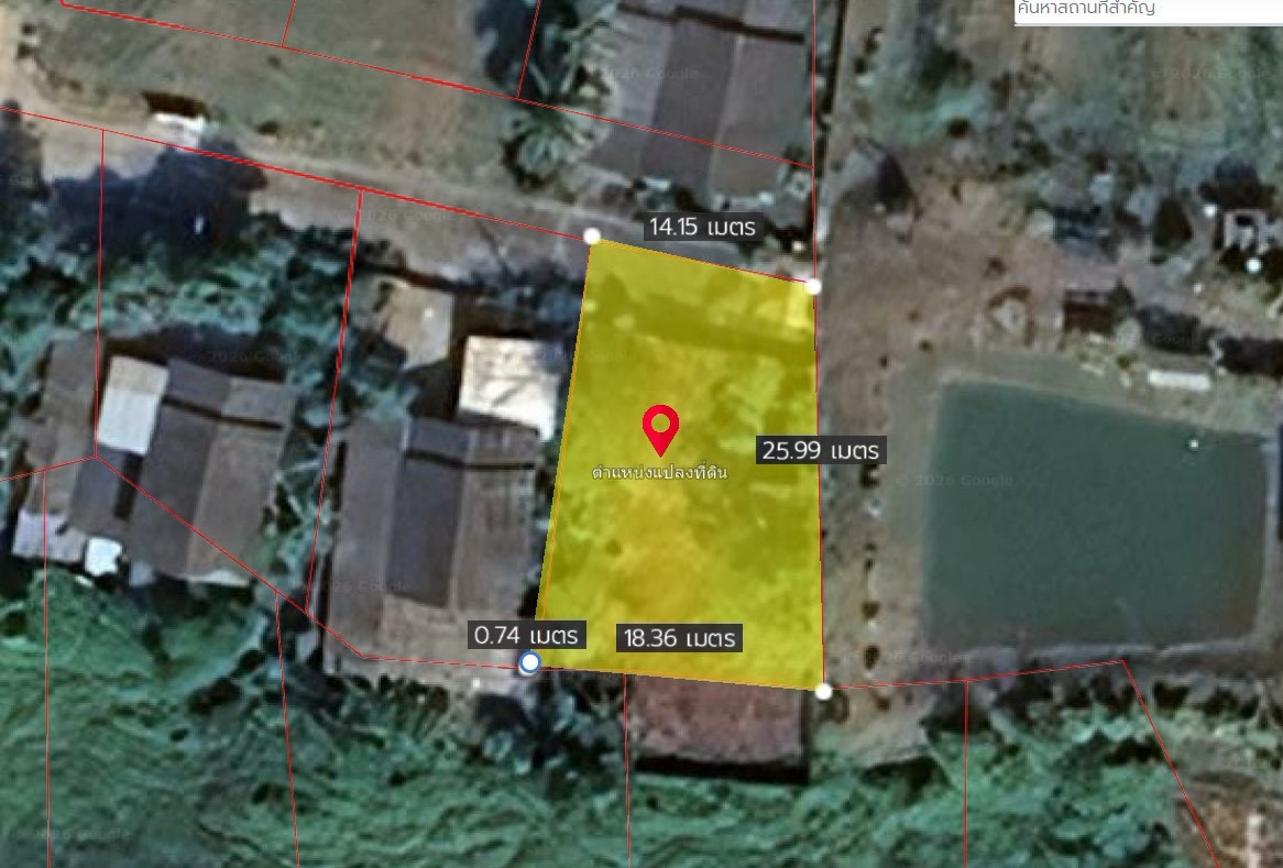 Urgent!🚩 Empty land, 1 ngan already filled, Mae Pa, in the alley of Baan Khun Nai Shop, 300 meters, only 1.4 million. – รูปที่ 2