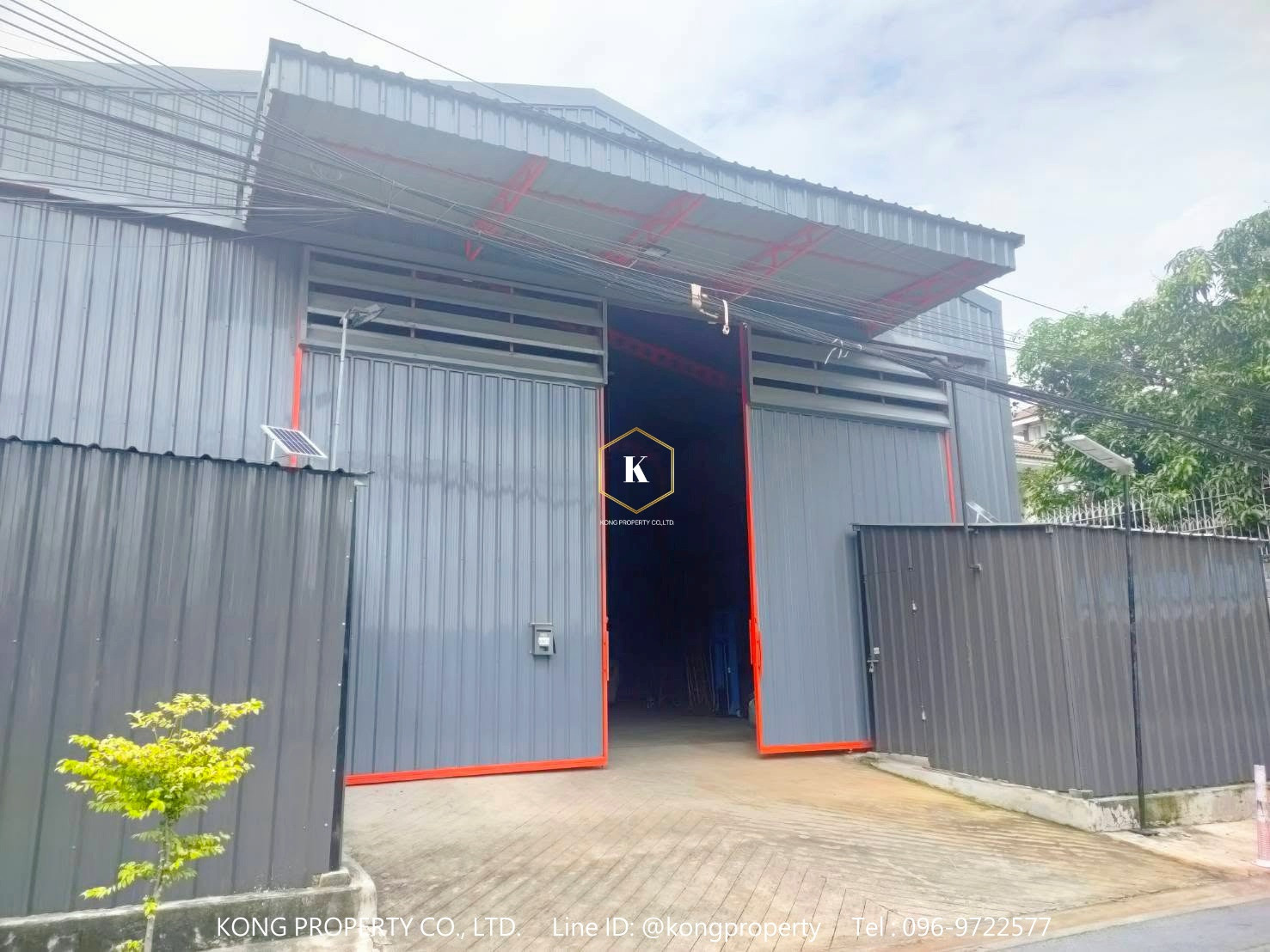 Warehouse for rent, Ngamwongngan, Lak Si, Bangkok, near Kasetsart University, size 200 sq m. – รูปที่ 2
