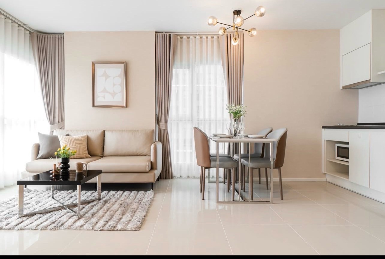 Post - For rent - Aspire Rama 9 sizing 67 sq.m. corner unit  - Size 67 sqm. corner unit 1 bed room and 1 working room and 2 bath room