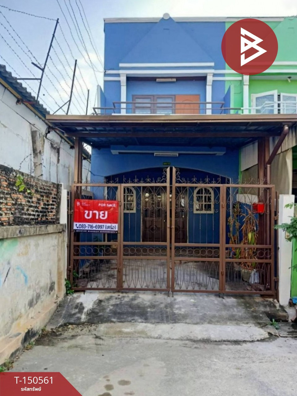 Townhouse for sale Bang Phli Phatthana Village, Theparak, Samut Prakan, near Chon Thong Market. Townhouse for sale Bang Phli Phatthana Village, Theparak, Samut Prakan, near Chon Thong Market.