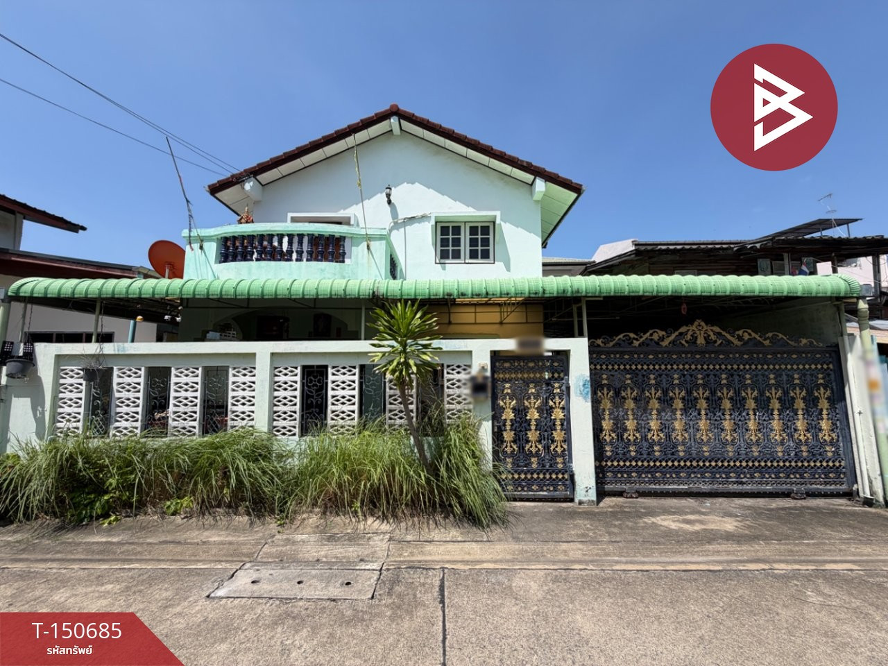 Single house for sale, area 48 square meters, Phra Pradaeng, Samut Prakan. Single house for sale, area 48 square meters, Phra Pradaeng, Samut Prakan.