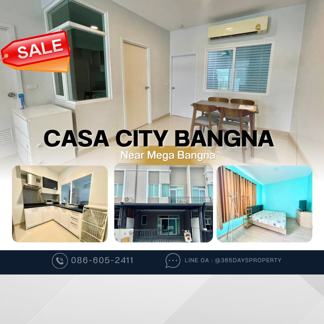 ✴️ 𝐅𝐨𝐫𝐒𝐚𝐥𝐞 ✴️ 𝐇𝐨𝐭𝐃𝐞𝐚𝐥 𝟑.𝟕 𝐌𝐛 ‼️ 𝐂𝐚𝐬𝐚 𝐂𝐢𝐭𝐲 𝐁𝐚𝐧𝐠𝐧𝐚 🏡 ใกล้เมกะ บางนา , นานาชาติ 𝐂𝐨𝐧𝐜𝐨𝐫𝐝𝐢𝐚𝐧 & 𝐃-𝐏𝐑𝐄𝐏 เพียง 5 นาทีเท่านั้น 🚩🚩 ✴️ 𝐅𝐨𝐫𝐒𝐚𝐥𝐞 ✴️ 𝐇𝐨𝐭𝐃𝐞𝐚𝐥 𝟑.𝟕 𝐌𝐛 ‼️ 𝐂𝐚𝐬𝐚 𝐂𝐢𝐭𝐲 𝐁𝐚𝐧𝐠𝐧𝐚 🏡 ใกล้เมกะ บางนา , นานาชาติ 𝐂𝐨𝐧𝐜𝐨𝐫𝐝𝐢𝐚𝐧 & 𝐃-𝐏𝐑𝐄𝐏 เพียง 5 นาทีเท่านั้น 🚩🚩