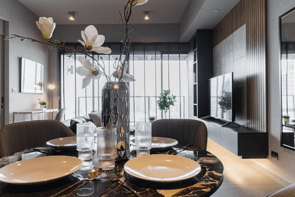 ห้องสวย ชั้นสูง "🏙️(For Rent/ให้เช่า)  The Lofts Asoke (2 bed, 86 sqm) 💵 76,000 THB – รูปที่ 3