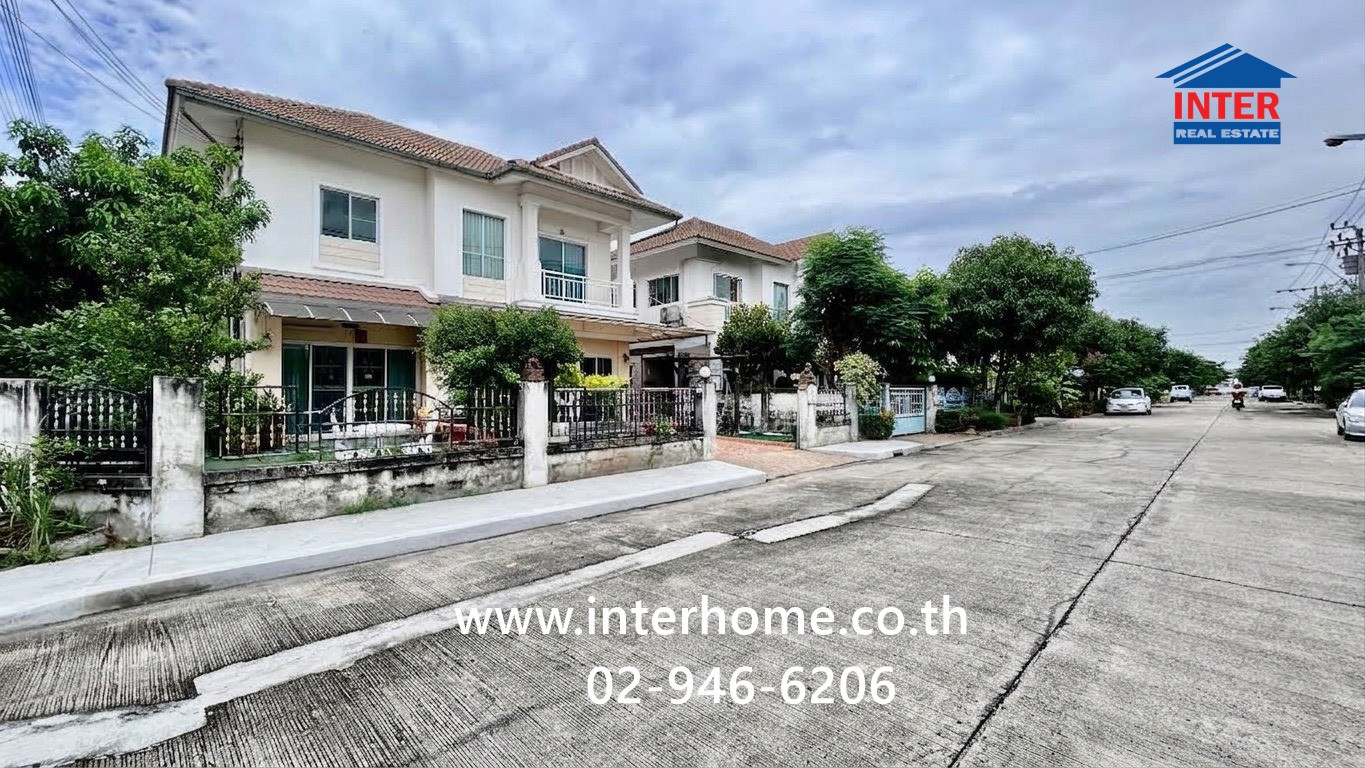 บ้านเดี่ยว 2 ชั้น 53.9 ตร.ว. หมู่บ้านบุรีรมย์ ซาฟารี ซอยเลียบคลองสอง23 ถนนรามอินทรา ถนนเลียบคลองสอง เขตคลองสามวา กรุงเทพมหานคร  – รูปที่ 2