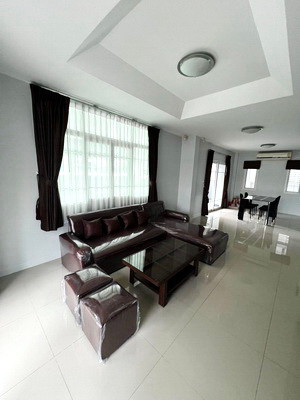 [ให้เช่า] หมู่บ้าน เสนาวิลล์ คู้บอน 27 / 3 ห้องนอน 3 ห้องน้ำ / 54 ตรว. 170 ตรม. **30,000** บ้านเดี่ยวปรับปรุงใหม่ตกแต่งสวย เฟอร์นิเจอร์และเครื่องใช้ไฟฟ้าครบชุด เดินทางสะดวก เข้าออกได้หลายทาง ใกล้ห้างแฟชั่น ไอซ์แลนด์ – รูปที่ 3