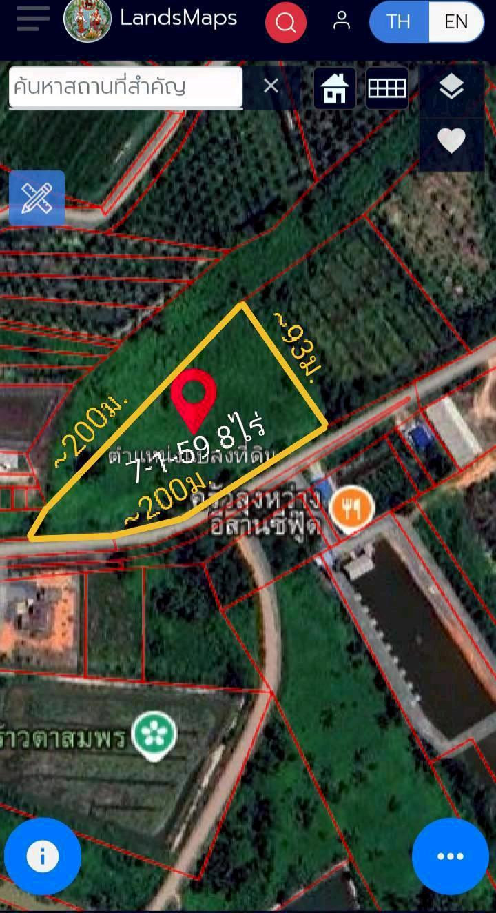 Land for sale, 7 rai 1 ngan 59 sq m., opposite Uncle Wangs Kitchen, Khlong Chanak Subdistrict, Mueang District, Surat Province. Land for sale, 7 rai 1 ngan 59 sq m., opposite Uncle Wangs Kitchen, Khlong Chanak Subdistrict, Mueang District, Surat Province.