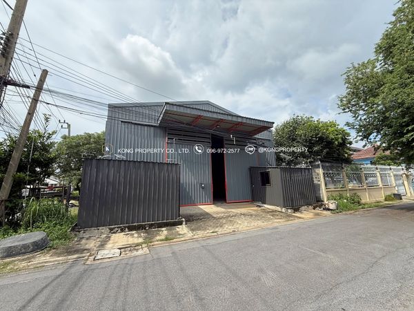 Warehouse for rent, Ngamwongngan, Lak Si, Bangkok, near Kasetsart University, size 200 sq m.