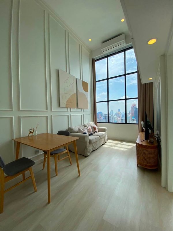 🌆 For rent Knightsbridge Prime Sathorn 🔥 Largest room, high floor, city view