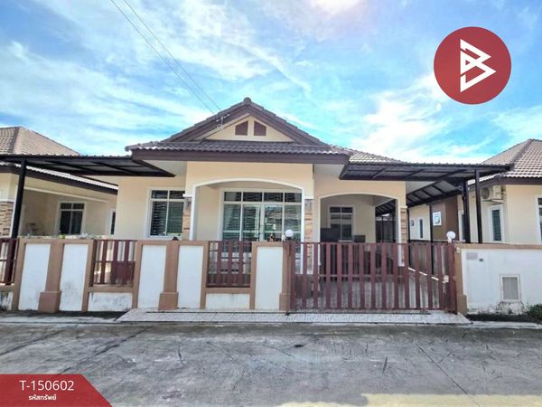 Single house for sale, area 56 square meters, Chaiyaphruek Ville Village, Ban Chang, Rayong.